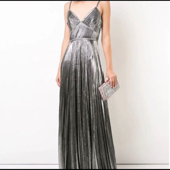 Marchesa Dresses & Skirts - Gorgeous silver Marchesa Notte dress